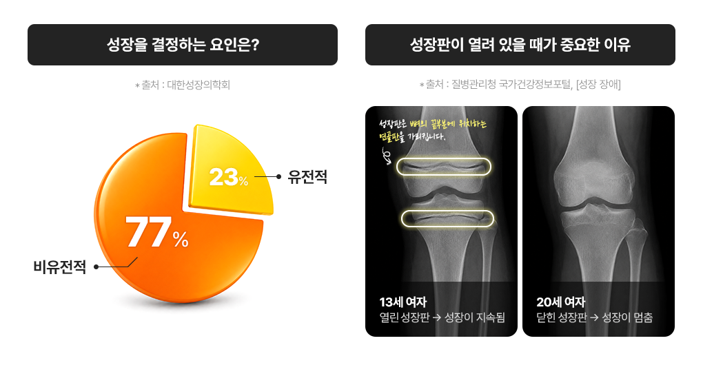 성장을 결정하는 요인과 성장판이 열려 있을 때가 중요한 이유
